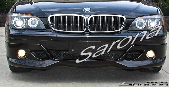 Custom BMW 7 Series  Sedan Front Add-on Lip (2005 - 2008) - $690.00 (Part #BM-049-FA)
